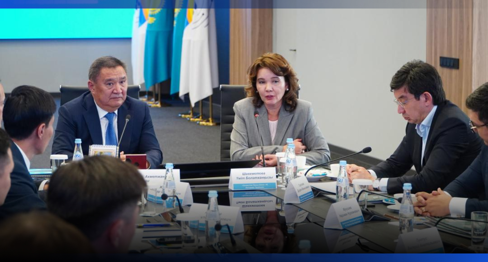 Image for Акимат Акмолинской области и Народный Банк Казахстана укрепляют сотрудничество в сфере поддержки бизнеса